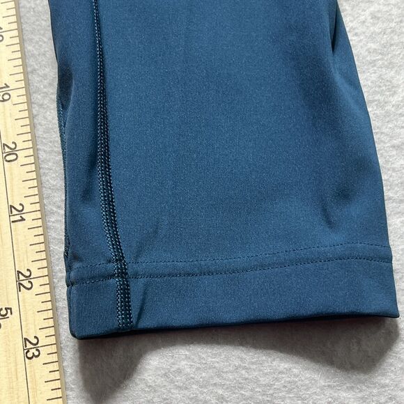 Lululemon Lead The Pack Crop Nile Blue Leggings Women’s W6AKSS Size: 8 - Picture 12 of 13
